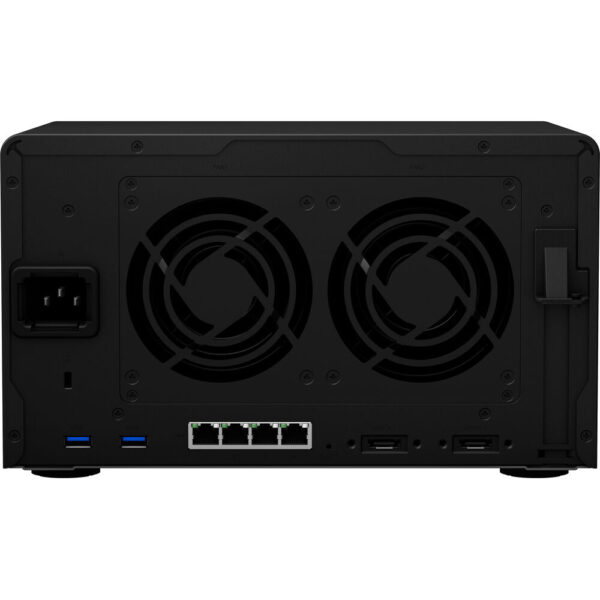 Synology DS1621+ 6-Bay NAS Storage (AMD Ryzen V1500B Quad Core 2.2 GHz, 4GB D4 ECC, 4 x GbE)