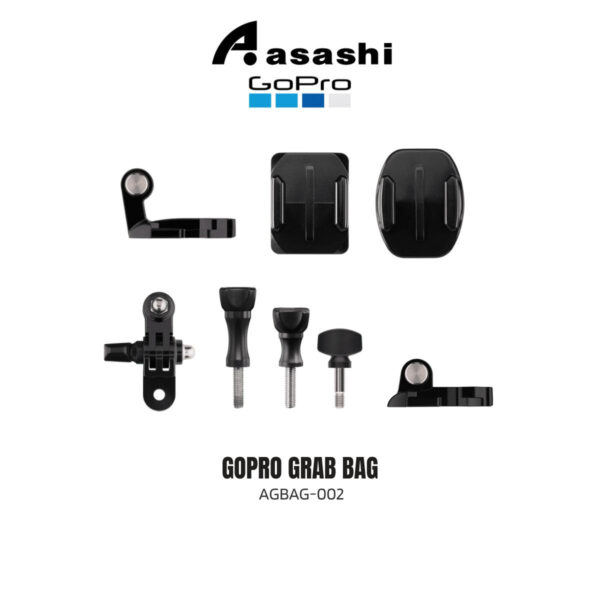 GoPro Grab Bag (Extra mounts + spare parts)