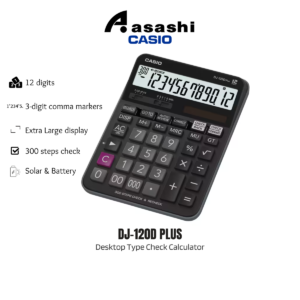 Casio DJ-120D PLUS Desktop Type Check Calculator