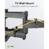 Goobay WH FULLMOTION Pro TV Wall Mount L Wide Range (37"-70") 49935 - Black