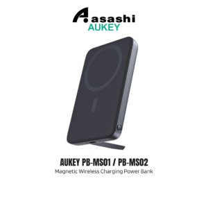 Aukey MagLynk 20W 30W 6.7K/10K mAh Magnetic Wireless Charging Power Bank MS01 MS02