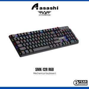 73bddec5ca49c222266f1999462fe9fc.png Armaggeddon SMK-12R RGB Kestrel Black Switch / Blue Switch / Red Switch Mechanical Keyboard
