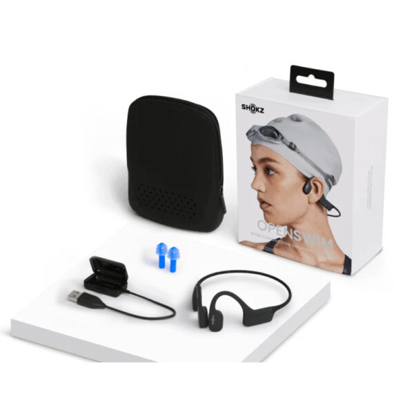 SHOKZ OpenSwim 4G Storage MP3 IP68 Waterproof Bone Conduction Headphones For Swimming ( S700 )