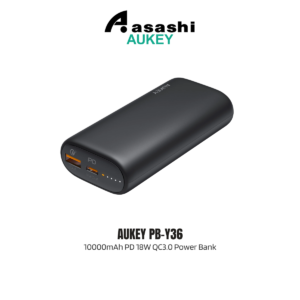 AUKEY PB-Y36 Sprint Go Mini 10000mAh PD 18W QC3.0 Power Bank