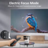 Yaber L1 Lifestyle Projector , 250 ANSI Lumens, Android TV 9.0, 5W X 1 Speaker