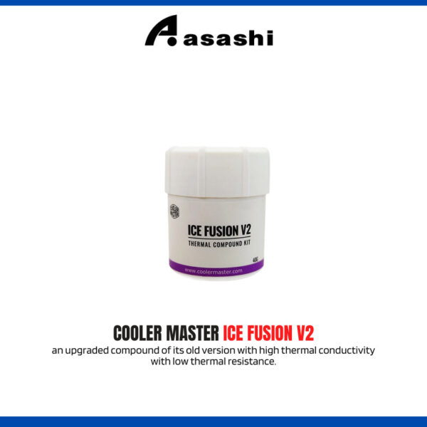 Cooler Master | Ice Fusion V2, Violet, Cryofuze 5 , Regular , Pro V2 , Maker , HTK-002-U1) Thermal Paste Compound