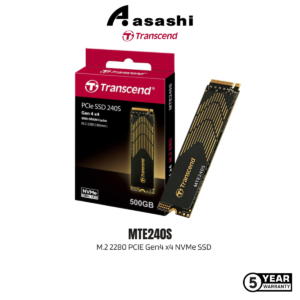 Transcend MTE240S 500GB / 1TB M.2 2280 PCIE Gen4 x4 NVMe SSD