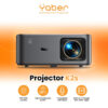 Yaber K2S Entertainment Projector Android 9.0 with Build-in TV Dongle, 1080P FHD, 800 ANSI Lumens