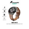 Aukey SW-2U Alloy Frame Amoled Display Smart Watch (1.43")