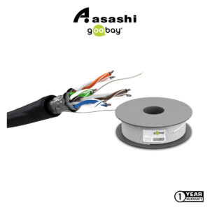 Goobay LAN CAT 5e OUTDOOR SOLID F/UTP CCA 100m 57294