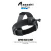 GoPro Strappy - Head Strap, Top Strap Camera Clip Mount and Thumb Screw ACHOM-002