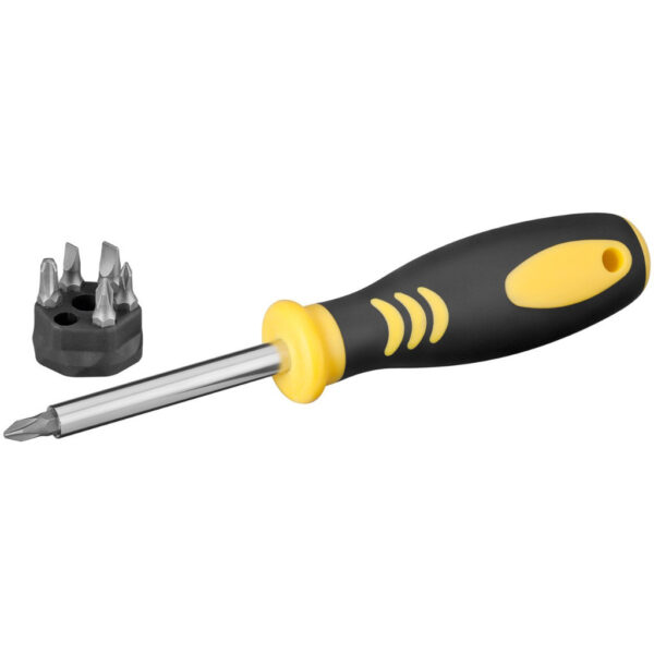 Goobay FIXPOINT Screwdriver with Magnetic Bit-Holder 77095
