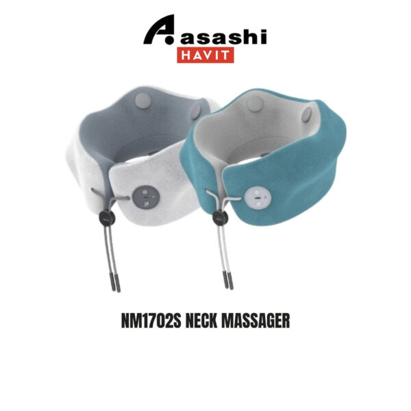 92844e940d8568fb3772c1f6201e1a95.jpeg HAVIT Neck Massager Rechargeable 55°C Temperature NM1702S
