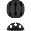 Goobay Cable Management 3 Slots 4pcs White 70373 / Black 70398