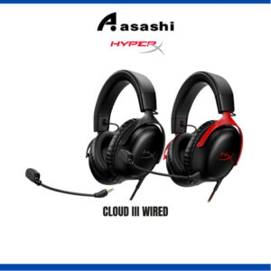 HyperX Cloud III Gaming Headset (Black/Red)