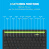 Alcatroz Xplorer Dock 1 Multi-Device Bluetooth Keyboard