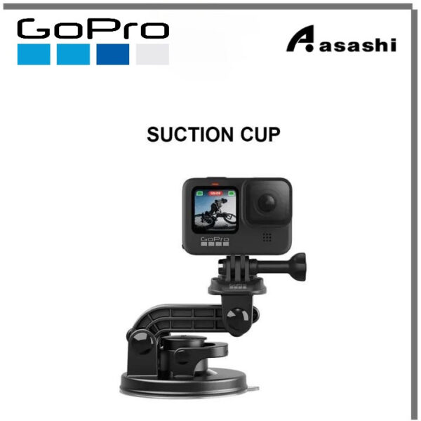 GoPro Suction Cup with industrial strength and ultra compactibility