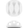 Goobay Cable Management 3 Slots 4pcs White 70373 / Black 70398
