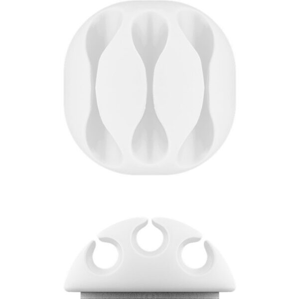 Goobay Cable Management 3 Slots 4pcs White 70373 / Black 70398