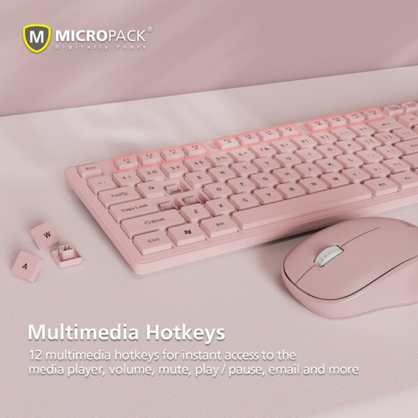 Micropack iFREE Lite 2 Colourful Wireless Combo KM-237W
