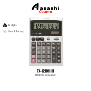 Canon TX-1210HI III / TX-1210HI Original (12 Digits) CALCULATOR