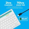 Alcatroz Xplorer Dock 1 Multi-Device Bluetooth Keyboard