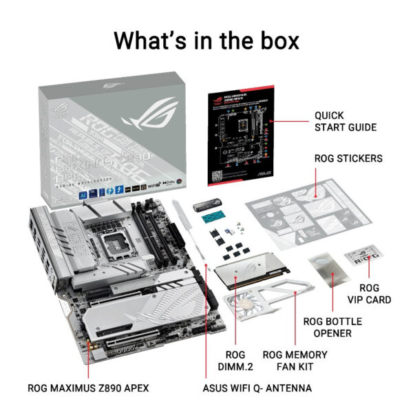 ASUS ROG MAXIMUS Z890 APEX (LGA1851) ATX Motherboard