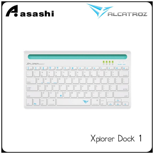 Alcatroz Xplorer Dock 1 Multi-Device Bluetooth Keyboard