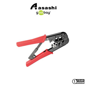 GOOBAY Crimping Tool for Modular Connectors RJ11 RJ12 and RJ45 77146