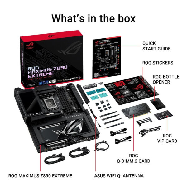 ASUS ROG MAXIMUS Z890 EXTREME (LGA1851) E-ATX Motherboard