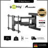 Goobay WH FULLMOTION Pro TV Wall Mount L Wide Range (37"-70") 49935 - Black