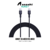 Aukey CB-NCC1 / CB-NCC2 Circlet 60W Nylon braided USB-C to USB-C cable
