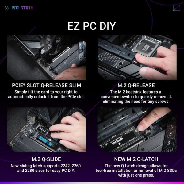 ASUS ROG STRIX Z890-E GAMING WIFI (LGA1851) ATX Motherboard