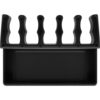 Goobay Cable Management 5 Slots Plastic 2pcs - Black 70433