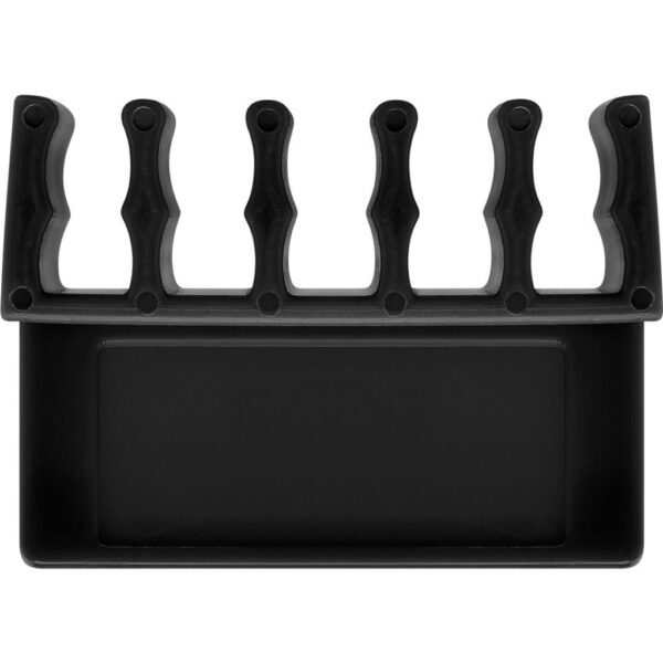 Goobay Cable Management 5 Slots Plastic 2pcs - Black 70433