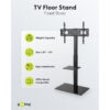 Goobay TV Floor Stand Basic L (37"-70") - Black 58526