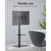 Goobay TV Floor Stand Basic L (37"-70") - Black 58526