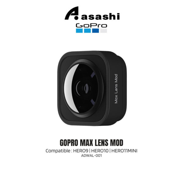 GoPro MAX LENS MOD BLACK (Compatible: H9/H10/H11Mini)