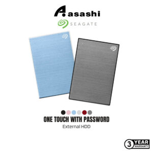 Seagate One Touch with Password 1TB | 2TB 2.5" Portable USB 3.0 Hard Disk External Hard Drive