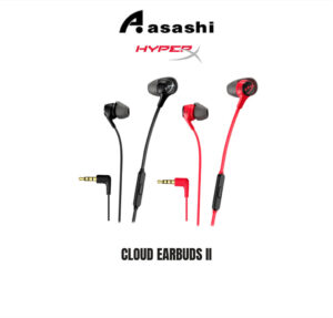 f03cbebf5e175318db5ffa6ccad41613.jpeg HyperX Cloud Earbuds II Gaming Earbuds with Mic (Black/Red)