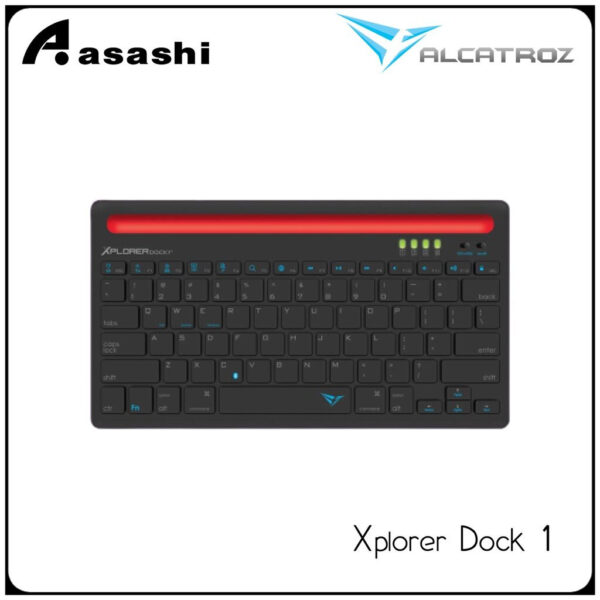 Alcatroz Xplorer Dock 1 Multi-Device Bluetooth Keyboard