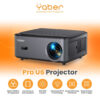 Yaber PRO U6 Entertainment Projector , 850 ANSI Lumens, Android TV 9.0, 5W X 2 Hi-Fi Stereo Speaker