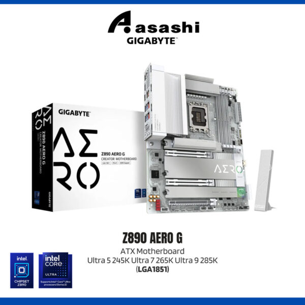 GIGABYTE Z890 AERO G (LGA1851) ATX Motherboard