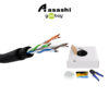 Goobay LAN CAT 6 OUTDOOR SOLID U/UTP CCA Set 94398 94399