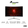 Acer Nitro ED270U / ED270US3 / ED270U S3 27" VA Curved 180Hz 1ms 2K HDR10 Gaming Monitor (HDMIx2/ DP/ AUXO)