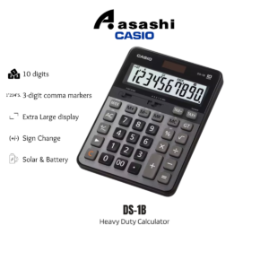 Casio DS-1B 10 Digits / DS-2B 12 Digits / DS-3B 14 Digits Desktop Heavy Duty Calculator