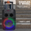 Vinnfier VF Tango 211 WMV TWS Wireless Portable Trolley Super Bass Home Party Karaoke Wireless Player With FM/TF/US