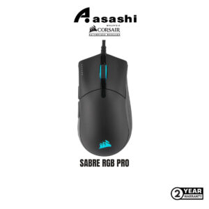 0042060ba7b217e632c1b5939e0ca8c2.jpeg CORSAIR SABRE RGB PRO CHAMPION Gaming Mouse RGB 18000 DPI, Optical CH-9303111-AP