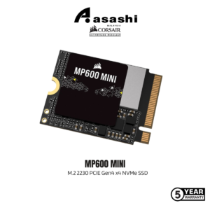 058fcfea3f813adfe852a6c3f78e92eb-2.png Corsair Force MP600 Mini 1TB / 2TB M.2 2230 PCIE Gen4 x4 NVMe SSD - CSSD-F1000GBMP600MN