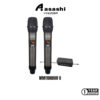 Vinnfier WM1100DuoU Professional UHF Wireless Microphone with Audio